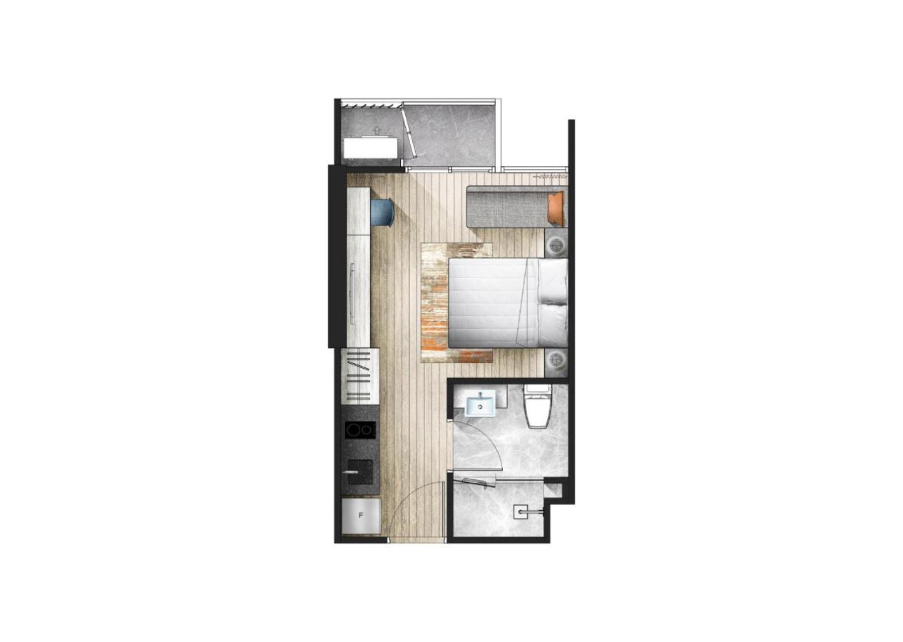 Huahin Dusitd2 Residences, Apartments Near Beach Bagian luar foto
